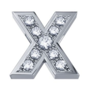 Charm Elements in White Gold Diamante DCHF3319X.002 - DCHF3319X.002